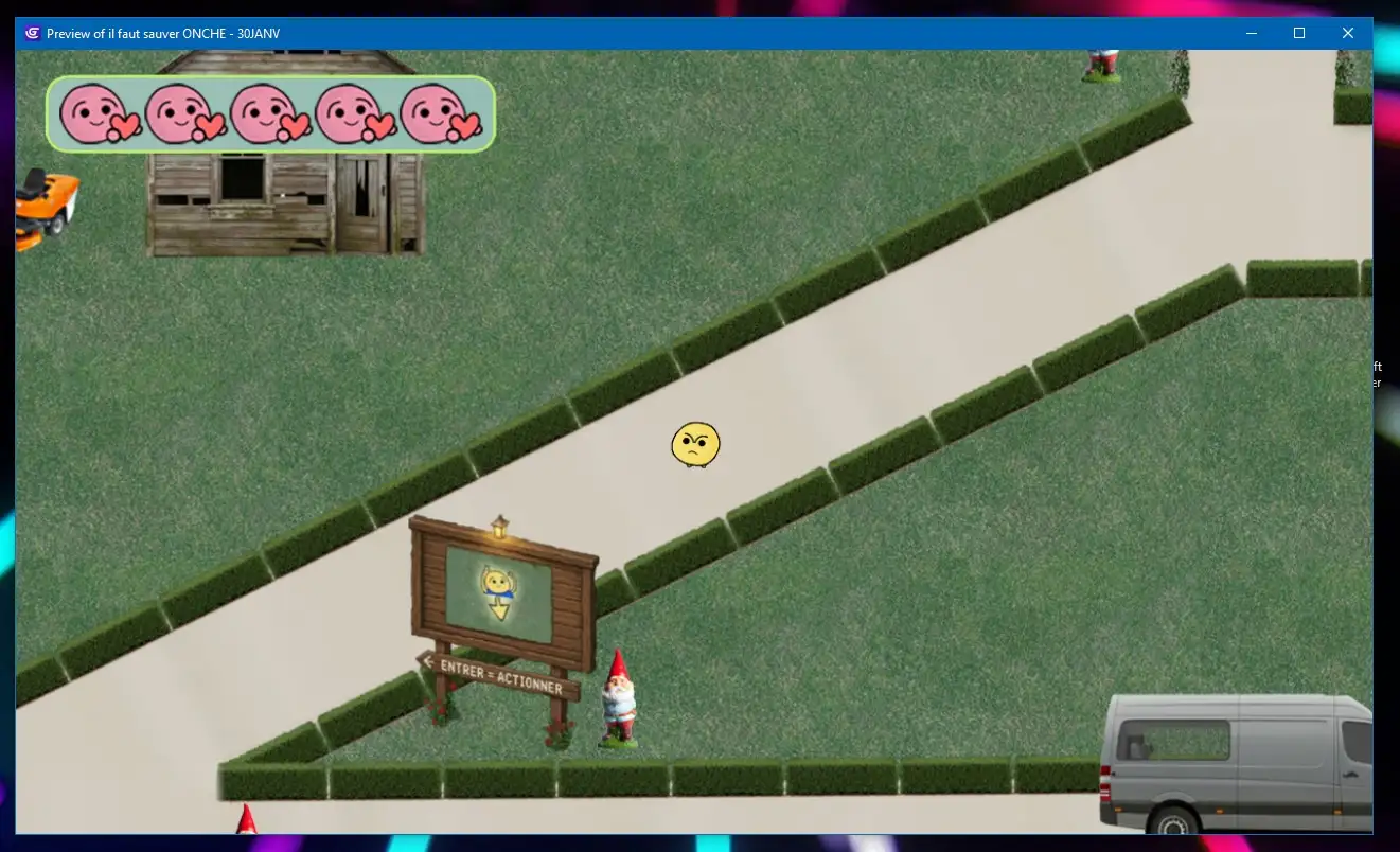 Screen du jeux vidéo